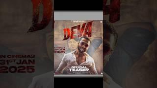 Deva Movie Teaser Trailer Reaction and Review #shahidkapoor #deva