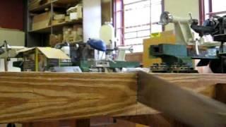 Cutting with a Japanese style Saw (cuts on the pull stroke)