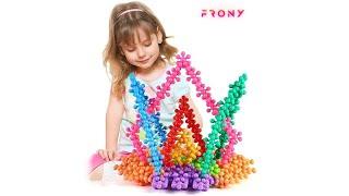 FRONY Creative Star link Multicolor Interlocking Learning Building blocks #kids #educational