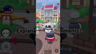 When camera man joins....@CameraManOman #countryballs #roblox