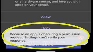 Fix because an app is obscuring a permission request usb | USB Debugging Because an app is obscuring