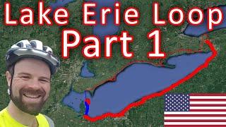 Lake Erie Bike Loop - Part 1 - Niagara Falls to Sandusky, OH