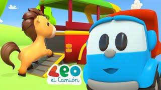 Leo the Truck Español - Leo y el Remolque para el Caballito