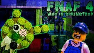 LEGO ФНАФ 4 (Five Nights at Freddy's): Кто такой Спрингтрап