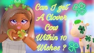 Trying To Get A Clover Cow In Roblox Overlook Bay