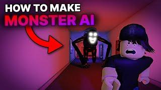 How to make a PATHFINDING MONSTER AI in ROBLOX! (FREE KIT)