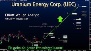 Uranium Energy Corp. (UEC) Elliott-Wellen Technische Analyse - Bereitet euch auf den Einstieg vor!