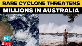 Australia Cyclone Latest LIVE | Cyclone Alfred Swirls Off Australia’s East Coast | 'Rare' Cyclone