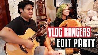 Vlog Rangers Edit Party turned into a Collab Party - Gab's Vlog 41