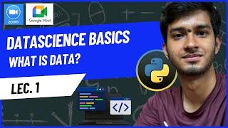 What is Data? |  The Fundamentals of Data Science | Part 1