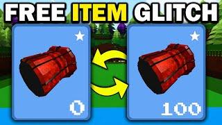 FREE ITEM GLITCH!! (Dupe Tutorial) | Build a boat for Treasure ROBLOX!