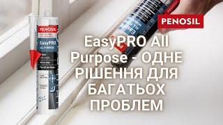 PENOSIL EasyPro All Purpose Silicone - одне рішення для багатьох проблем!