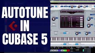 How to find Autotune in Cubase 5