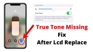 True Tone not working iPhone 8 to 12 Pro max!True Tone missing after LCD replacement.