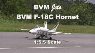 Tobin Genung - BVM Jets BVM F-18C Hornet 1:5.5 Scale Jet Maiden Flight - 7-26-2024