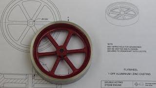 Building the Myfordboy Steam Engine Part 2 Flywheel