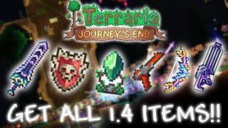 Get ALL Terraria 1.4 Items TUTORIAL | Zenith, Celebration MK2, New Vanity Sets and MORE!!