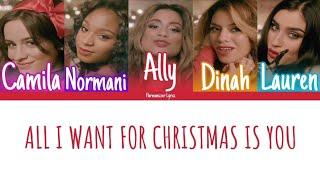 Fifth Harmony - All I Want For Christmas Is You (Color Coled Lyrics) | Harmonizzer Lyrics