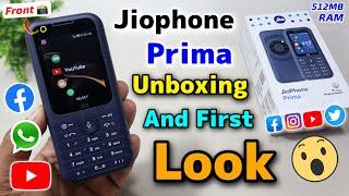 Jiophone Prima Unboxing || Jiophone Prima Keypad 4G Phone Features 