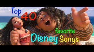 Top 40 Disney Songs