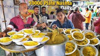 25 India's Biggest Food Tour SURAT  5 UNIQUE Street Food Items + Best PONK Masters & Rassa Khaman