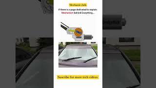 How Vehicles wiper works?? // Mechanic Jaik #techvideos #shorts #youtubeshorts