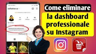 Come eliminare la dashboard professionale su Instagram (2023) | Solutions Inquiry