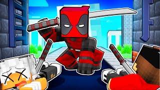 Playing Minecraft as a PROTECTIVE DEADPOOL!