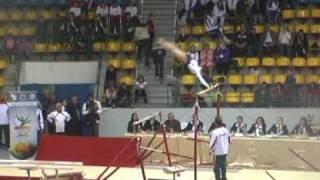 Salma Mahmoud Said uneven bars 2009 African Gymnastics Championships