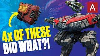 War Robots Test Server What Does DAMAGE CONTROLLER Do For Your Titan?