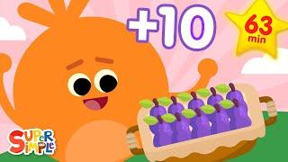 Adding Up To 10 + More | Kids Songs | Super Simple Songs