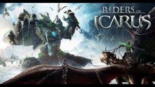 Attempting my first legendary dungeon in Riders of Icarus (Lavalight L1)