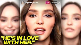 Lily Depp Rose SPEAKS ON Daddy's New Relationship With Kate Moss