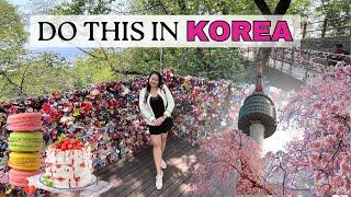 Do This in Korea ! #korea #nseoultower #koreancafe #samgyetang #shoppinginkorea #travelkorea #travel