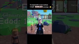 Yo esperándote en Roblox|#shorts #roblox #parati #xd #humor