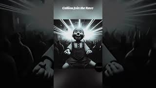 Caillou Join The Rave  #rave #techno #raveai @Vidzard