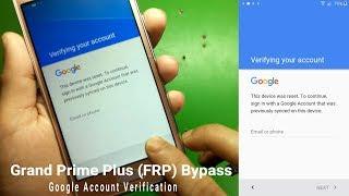 Grand Prime Plus (FRP) Bypass Remove Google Account