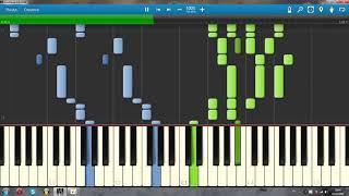 Шерлок холмс Собака баскервилей piano synthesia Very SLOW