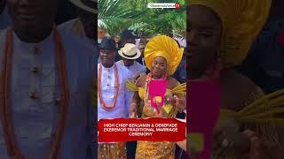 Unforgettable Moments from Ijaw Traditional Marriage You Must Watch | Chief & Mrs. Benjamin Ekeremor