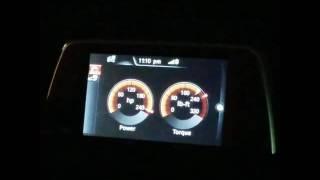 BMW X1 XDrive28 HP Torque Display test by yilmaz787