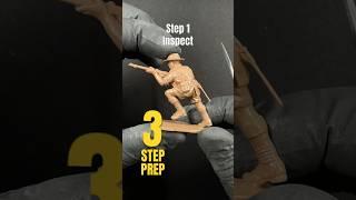 ARMY MEN, 3 steps to prep your toy soldiers for priming and painting