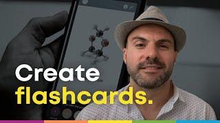 Make digital flashcards TOGETHER to learn more deeply