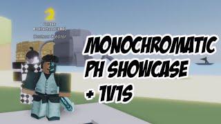 MONOCHROMATIC PURPLE HAZE SHOWCASE + 1v1s | Roblox: A Bizarre Day