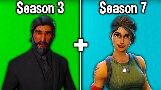 The Most TRYHARD SKIN of EVERY SEASON! (Fortnite Season 1-8)