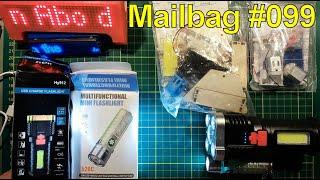 Mailbag #099, Elektronik AliExpress China, Hy912 und 520C Taschenlampen, Roboter Bausätze Dreieck...