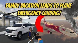 Greenville, Wisc Roblox l Vacation Trip Plane Emergency LANDING Roleplay