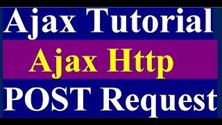 how to use http post request in jQuery AJAX