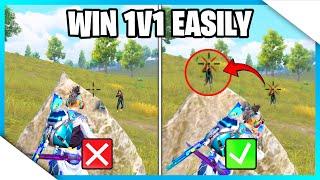 WIN EVERY 1V1 CLOSE RANGE 100% WITH THESE ADVANCED TIPS & TRICKS IN PUBG MOBILE/BGMI.