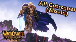 Warcraft 3 REFORGED Frozen Throne All Cutscenes (Game Movie)