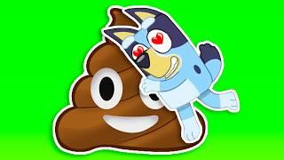 BLUEY TRY NOT TO LAUGH